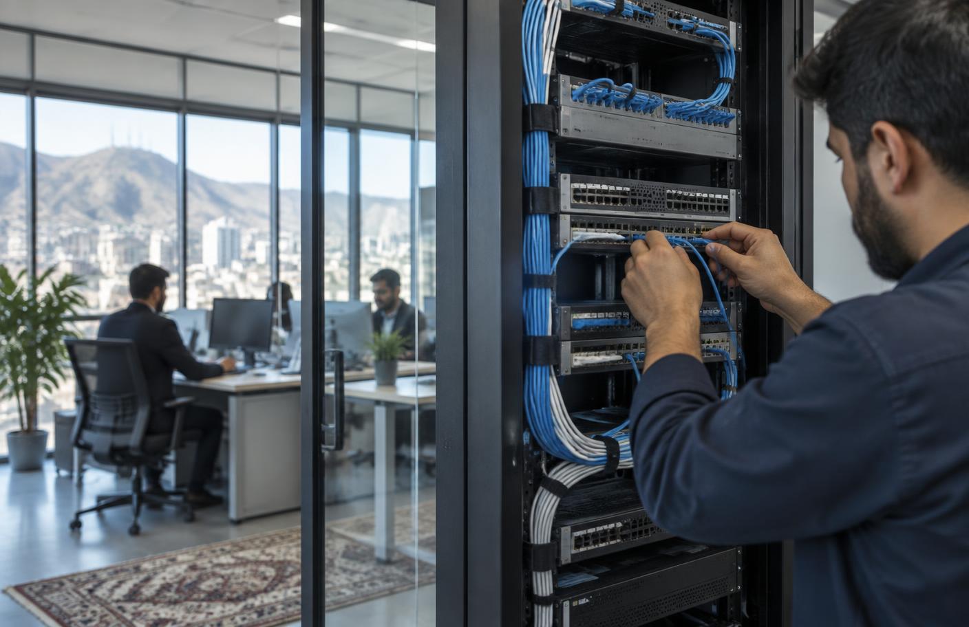 Corporate Offices network environment